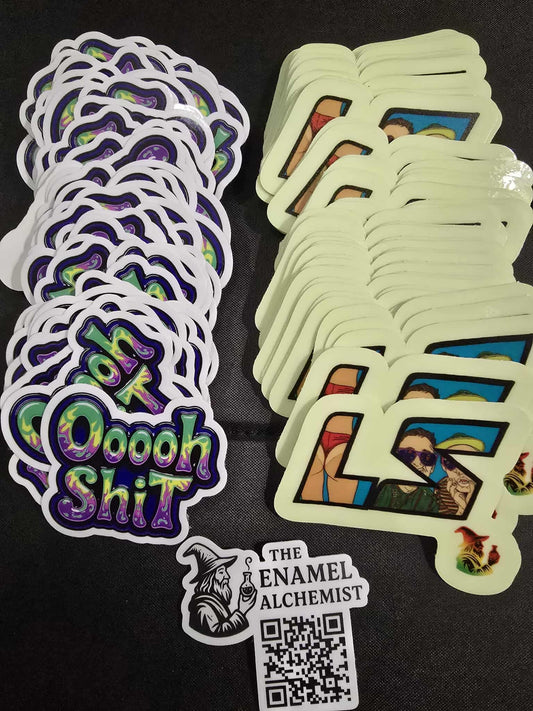 sticker pack (hat giveaway)